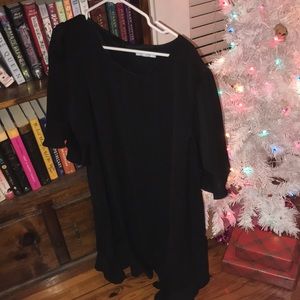 she and sky black dress